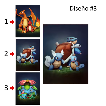 Poster Carta Retro 3D